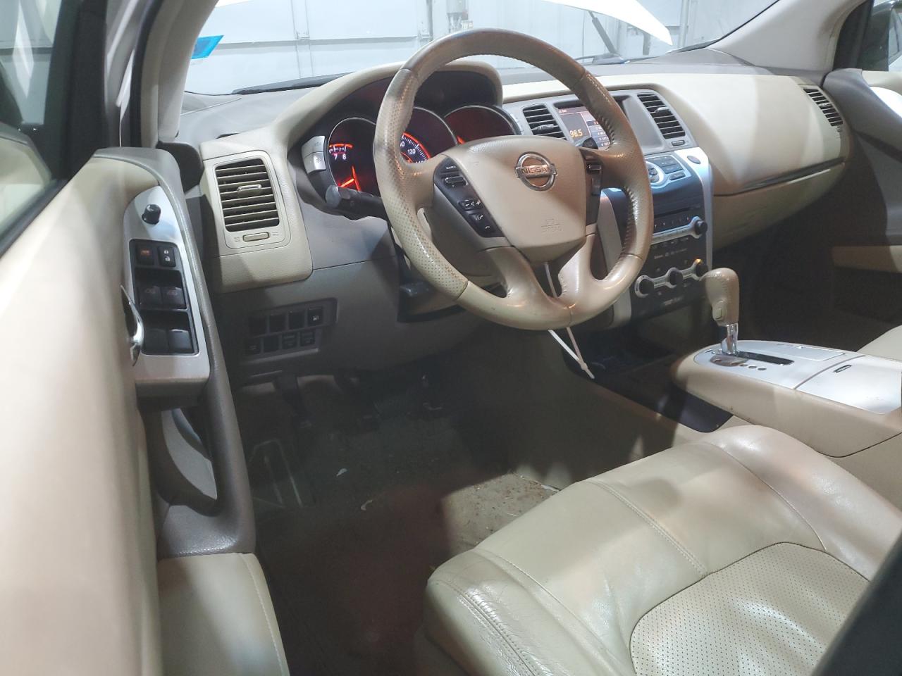 2010 Nissan Murano S VIN: JN8AZ1MW3AW134583 Lot: 81745265