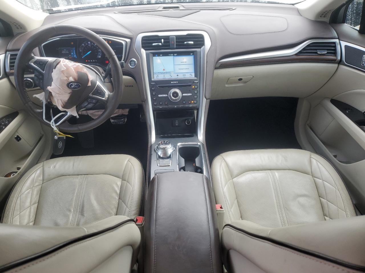 2017 Ford Fusion Titanium Phev VIN: 3FA6P0SU0HR163934 Lot: 84981985