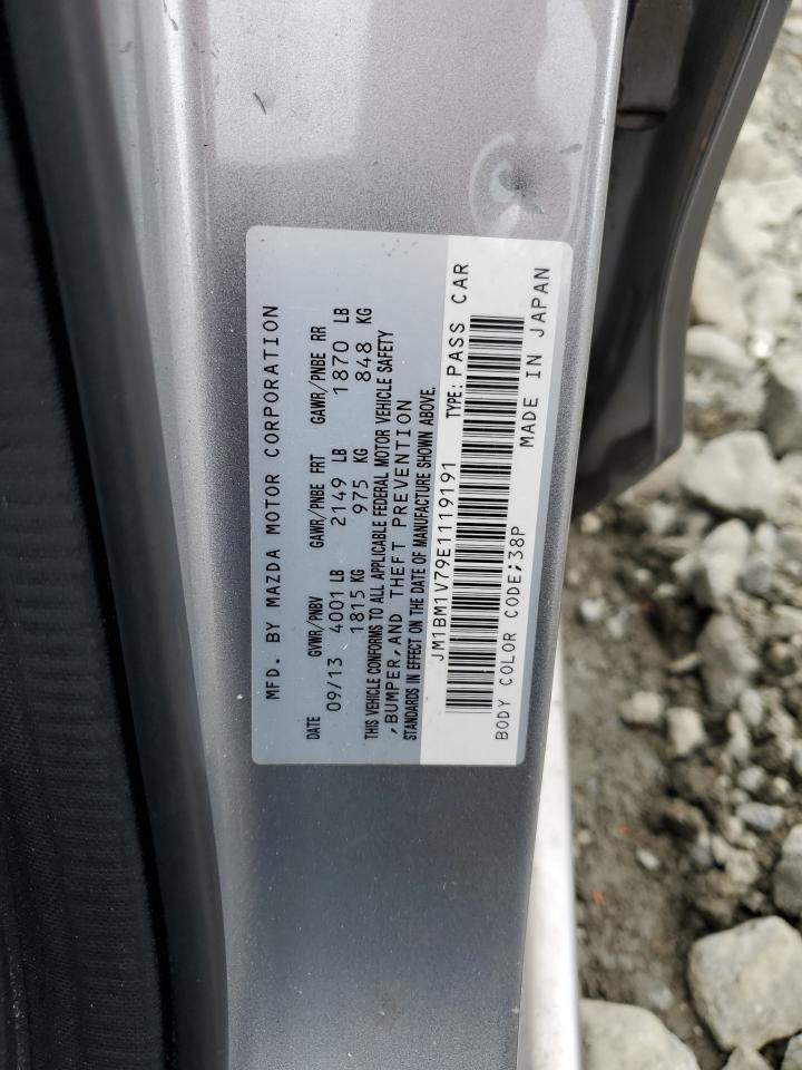 2014 Mazda 3 Touring VIN: JM1BM1V79E1119191 Lot: 82304575