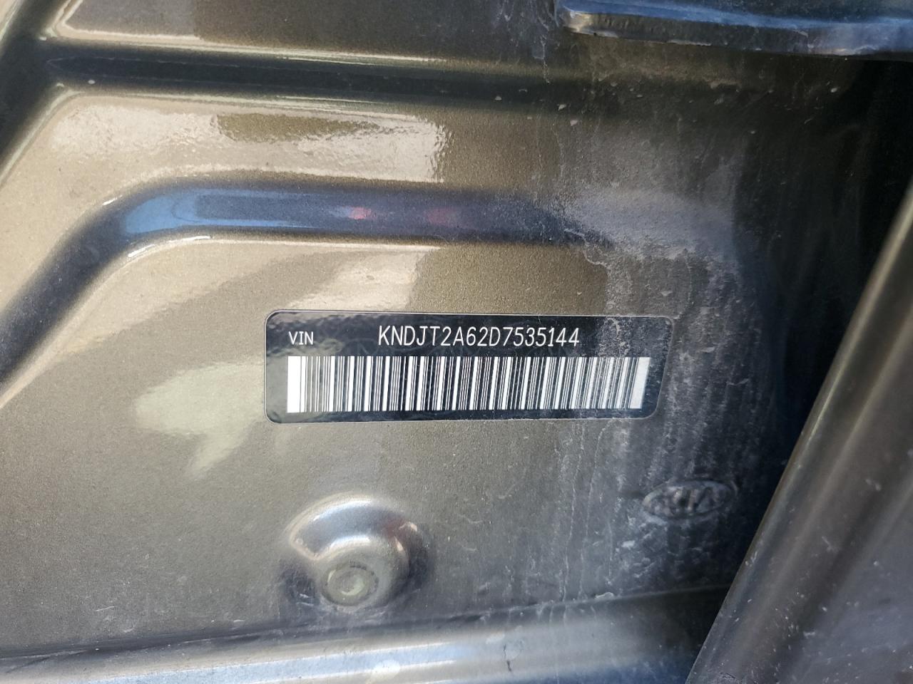 2013 Kia Soul + VIN: KNDJT2A62D7535144 Lot: 82382585