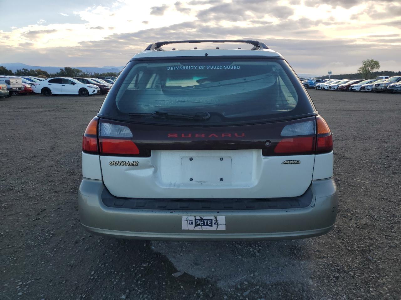2002 Subaru Legacy Outback VIN: 4S3BH665X27644946 Lot: 86716055