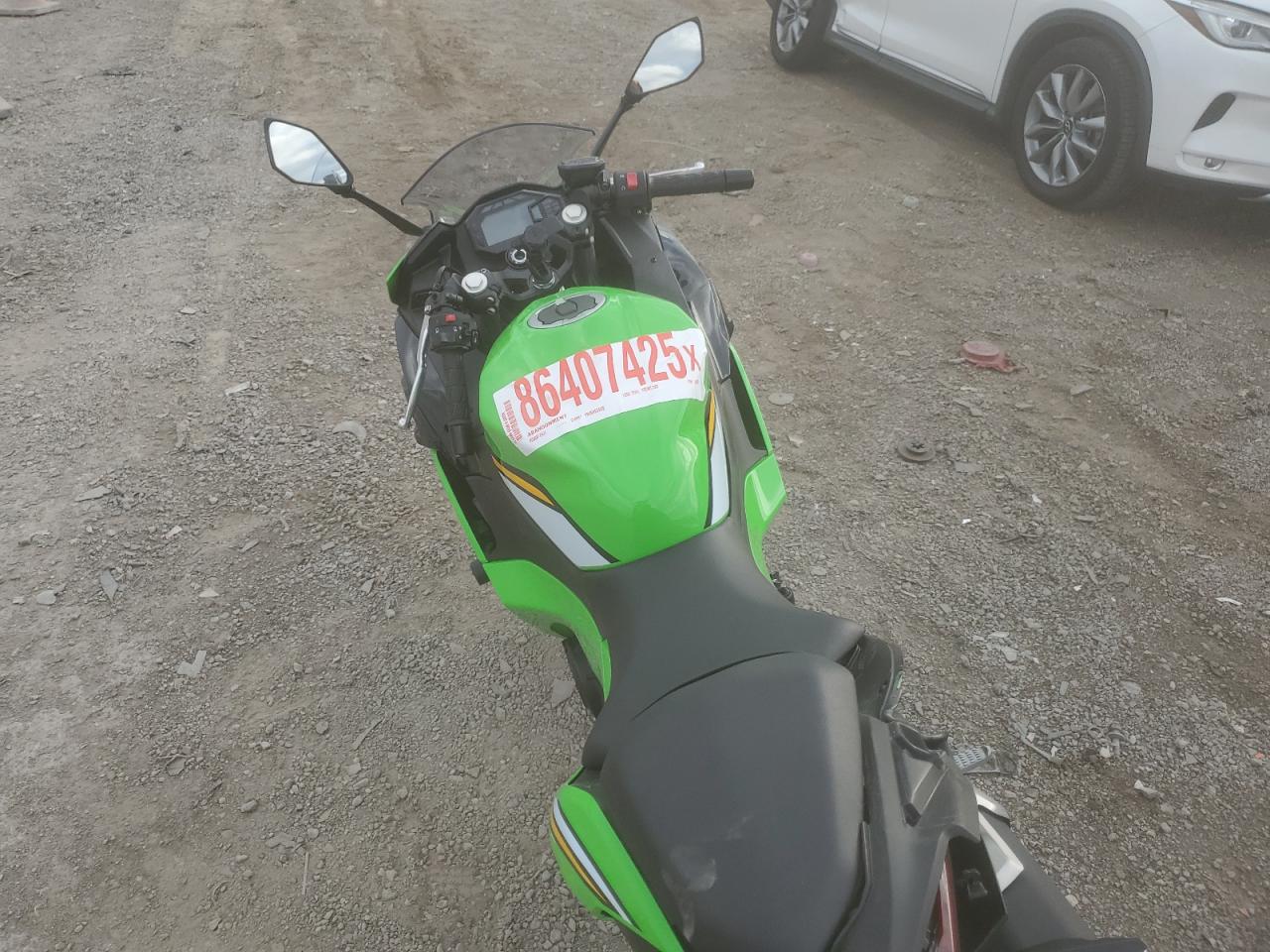 2025 Kawasaki Ex500 H VIN: A59332 Lot: 86407425