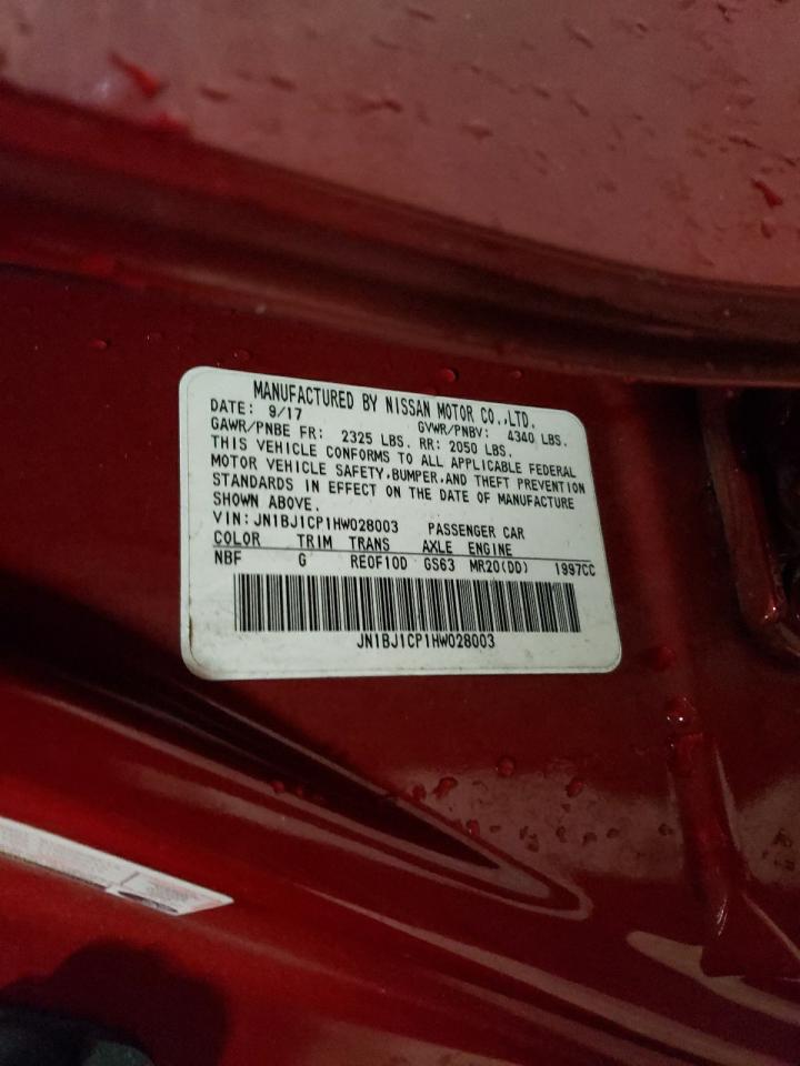 2017 Nissan Rogue Sport S VIN: JN1BJ1CP1HW028003 Lot: 86079355