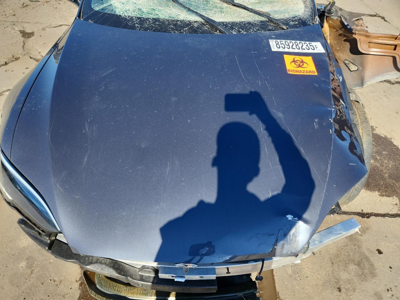 2022 Tesla Model S VIN: 5YJSA1E5XNF486664 Lot: 85928235