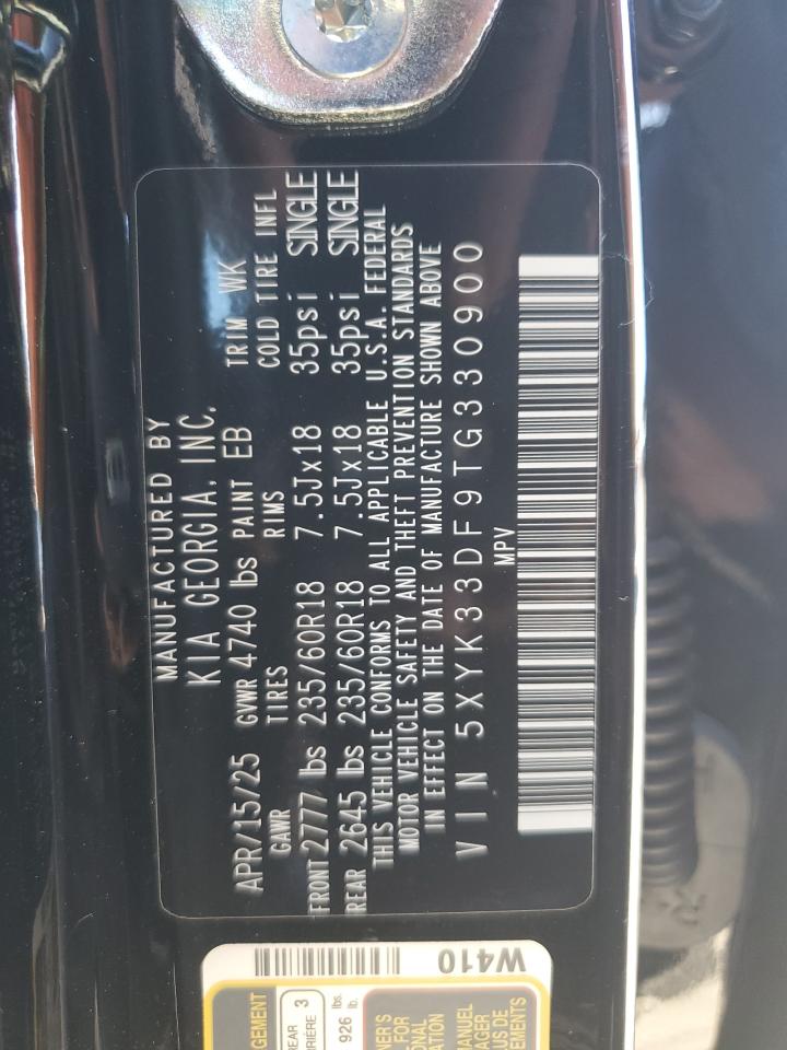 2026 Kia Sportage Ex VIN: 5XYK33DF9TG330900 Lot: 86218625