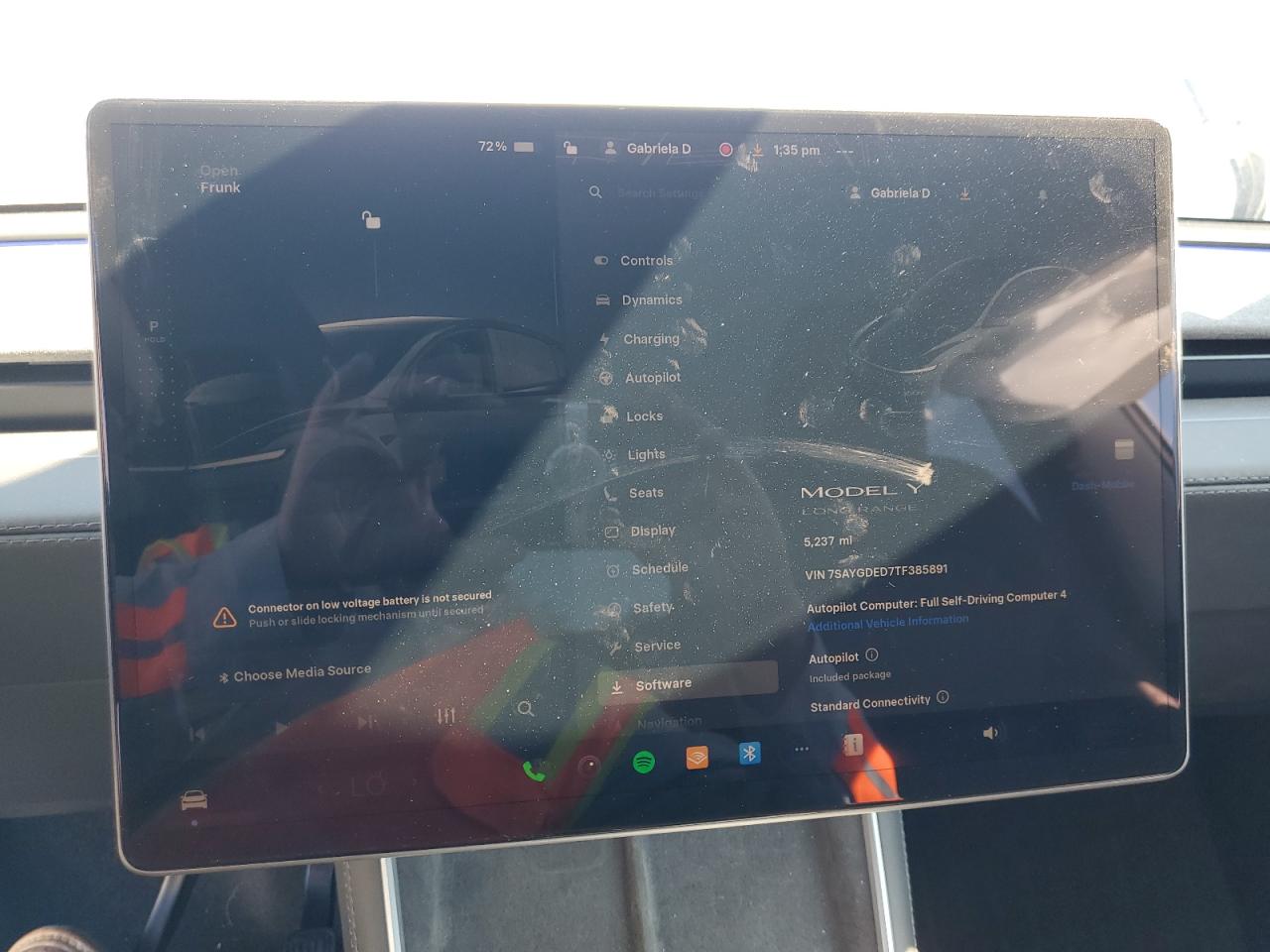 2026 Tesla Model Y VIN: 7SAYGDED7TF385891 Lot: 87261975