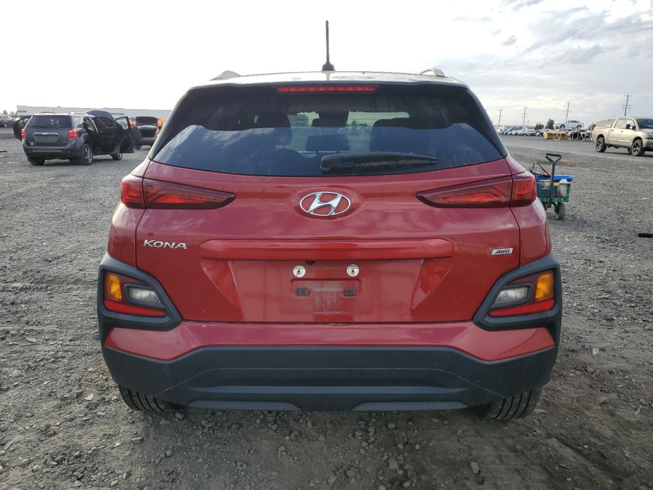 2021 Hyundai Kona Sel VIN: KM8K2CAA9MU604796 Lot: 86139035