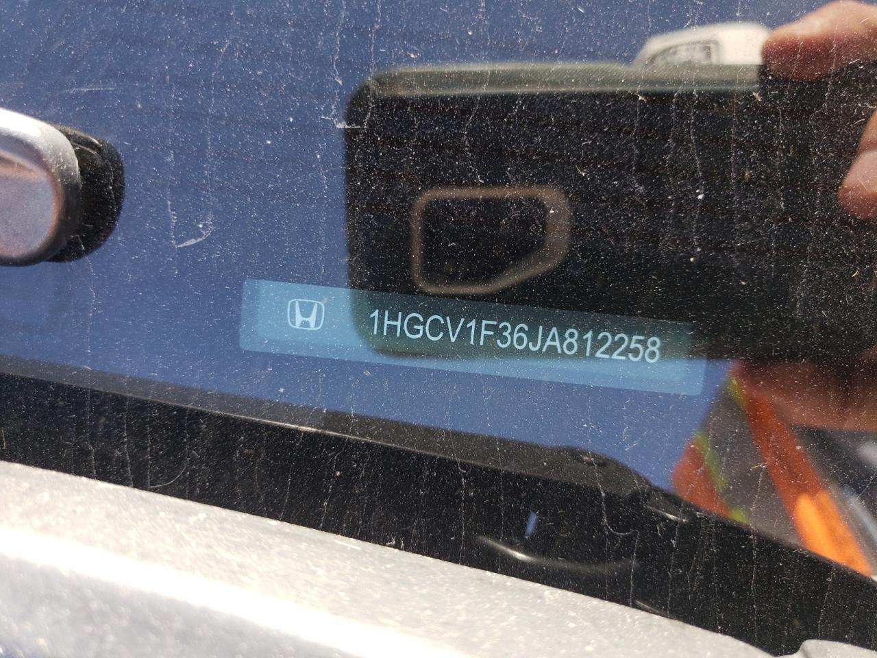 2018 Honda Accord Sport VIN: 1HGCV1F36JA812258 Lot: 71858455