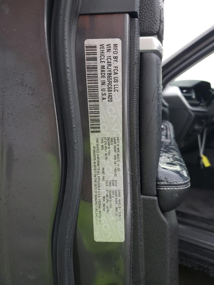 2024 Jeep Grand Cherokee Limited 4Xe VIN: 1C4RJYB65RC681420 Lot: 84755335