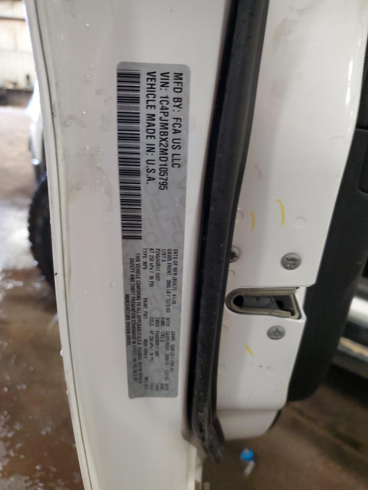 2021 Jeep Cherokee Trailhawk VIN: 1C4PJMBX2MD105795 Lot: 85119835