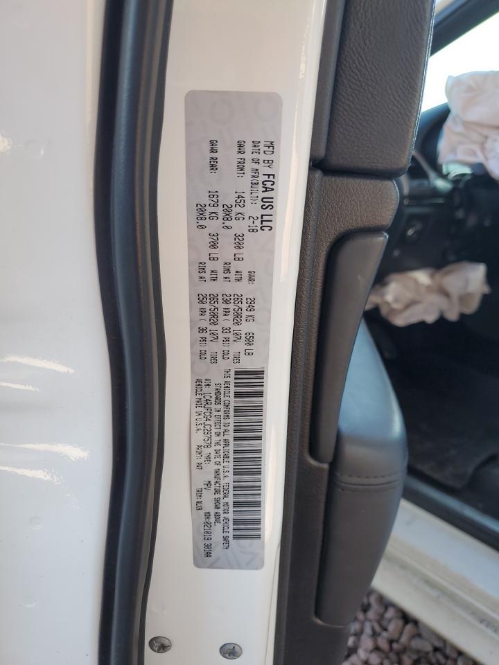 2018 Jeep Grand Cherokee Overland VIN: 1C4RJFCG4JC297578 Lot: 84658625