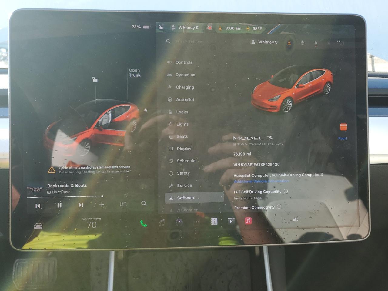 2019 Tesla Model 3 VIN: 5YJ3E1EA7KF429436 Lot: 82313975