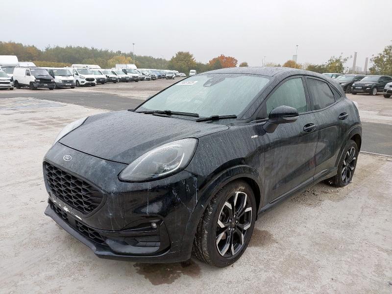 2022 FORD PUMA 1.0 ECOBOOST HYBRID MHEV ST-LINE X 5DR for sale at Copart ST HELENS