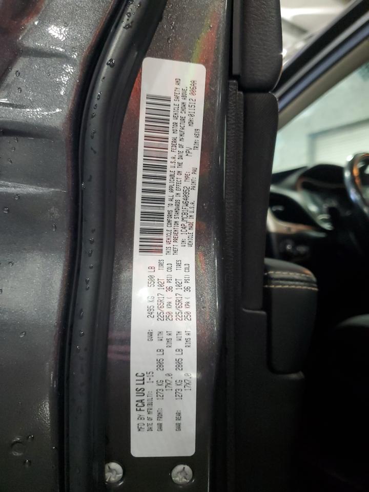 2015 Jeep Cherokee Latitude VIN: 1C4PJMCB1FW640952 Lot: 89728195