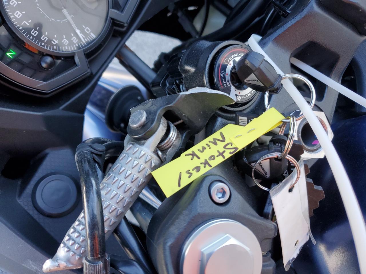 2022 Kawasaki Ex400 VIN: JKAEXKH13NDAG3872 Lot: 85892655