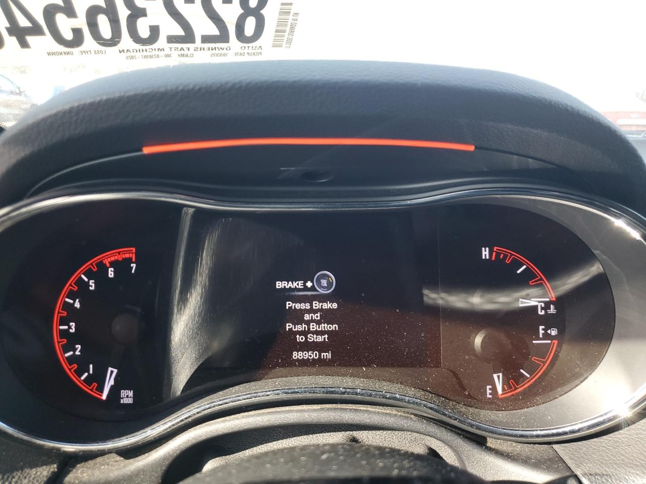 2017 Dodge Durango R/T VIN: 1C4SDJCT0HC664933 Lot: 82236545