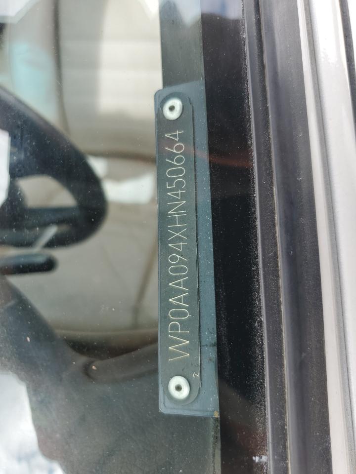 1987 Porsche 944 S VIN: WP0AA094XHN450664 Lot: 84744515