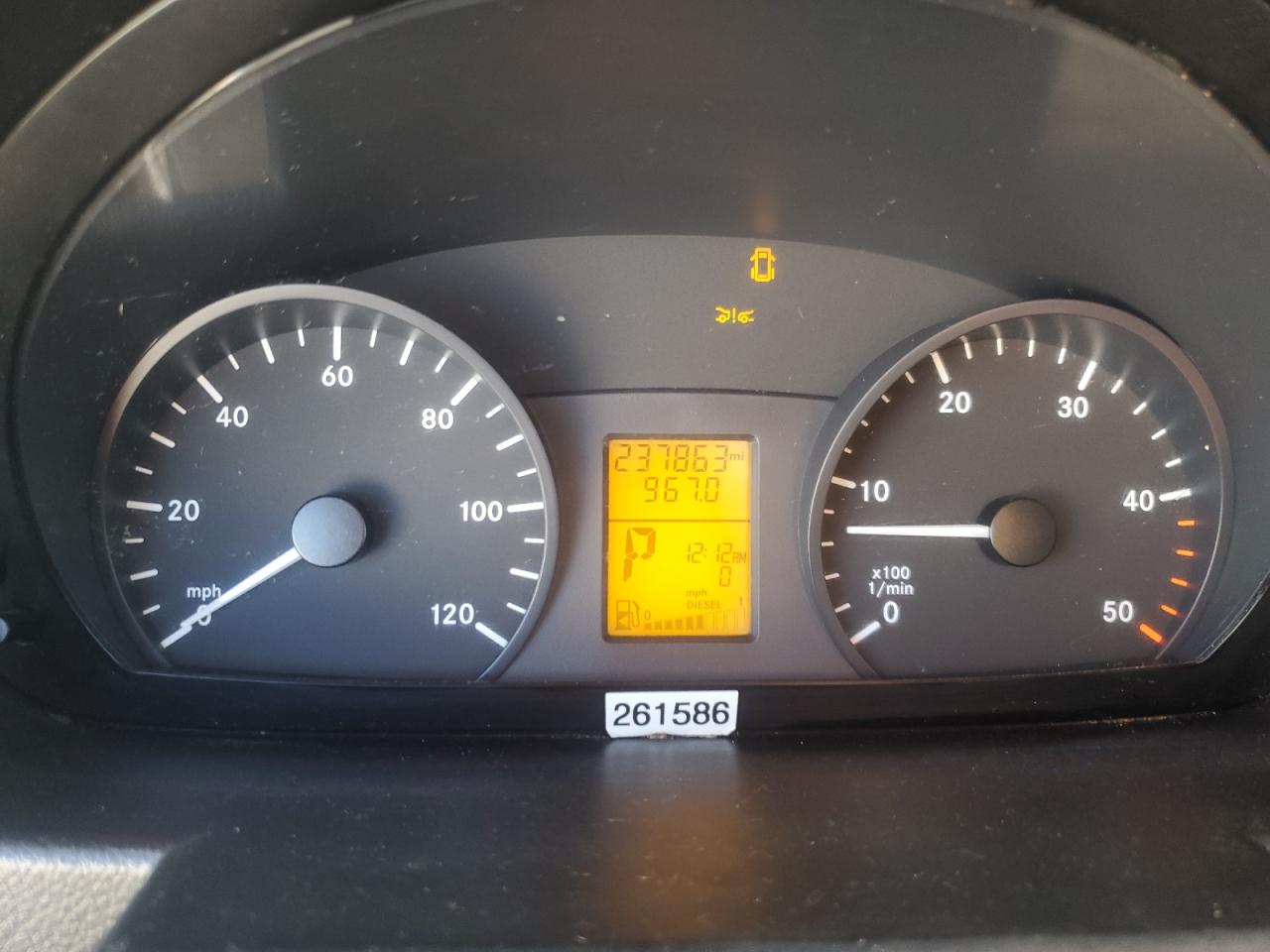 2018 Mercedes-Benz Sprinter 2500 VIN: WD3PE8CD9JP597908 Lot: 89641675