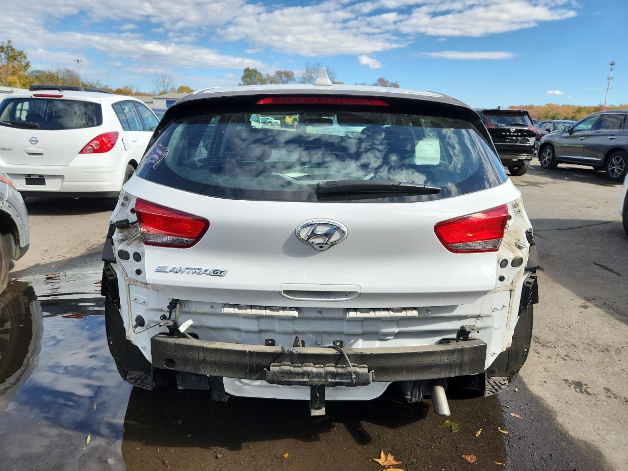 2019 Hyundai Elantra Gt VIN: KMHH35LEXKU105750 Lot: 89454805