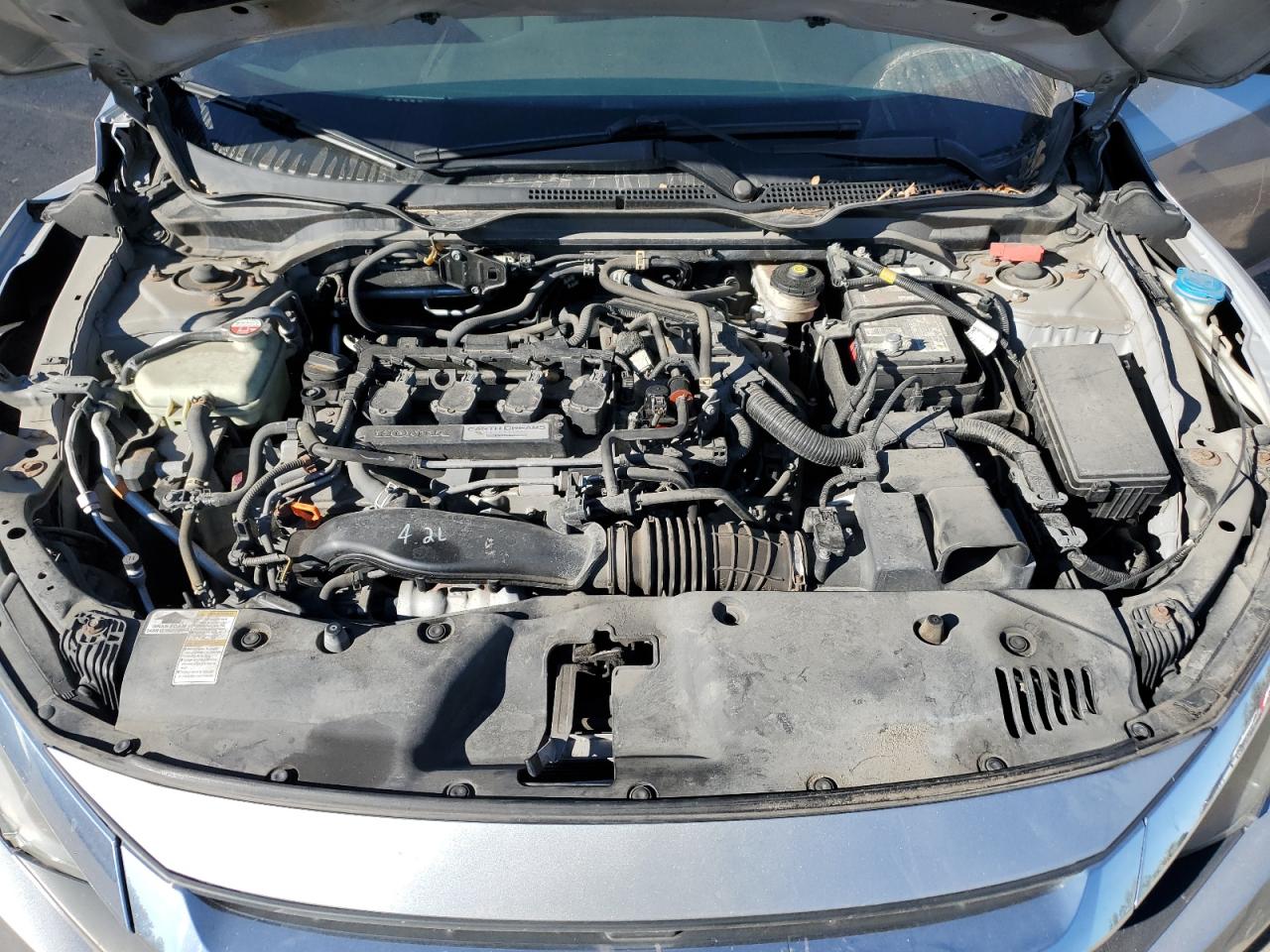 2016 Honda Civic Ex VIN: 2HGFC1F46GH100077 Lot: 84612675