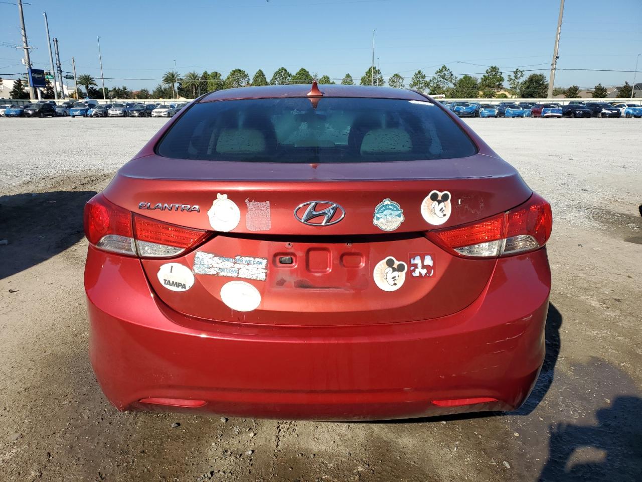 2013 Hyundai Elantra Gls VIN: 5NPDH4AE8DH297362 Lot: 86513115