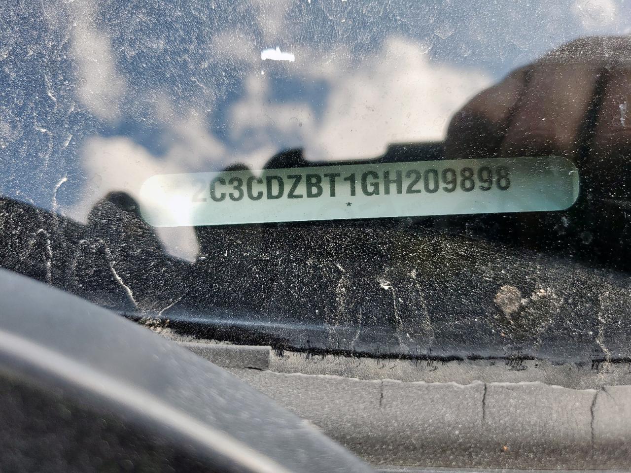 2016 Dodge Challenger R/T VIN: 2C3CDZBT1GH209898 Lot: 86438355