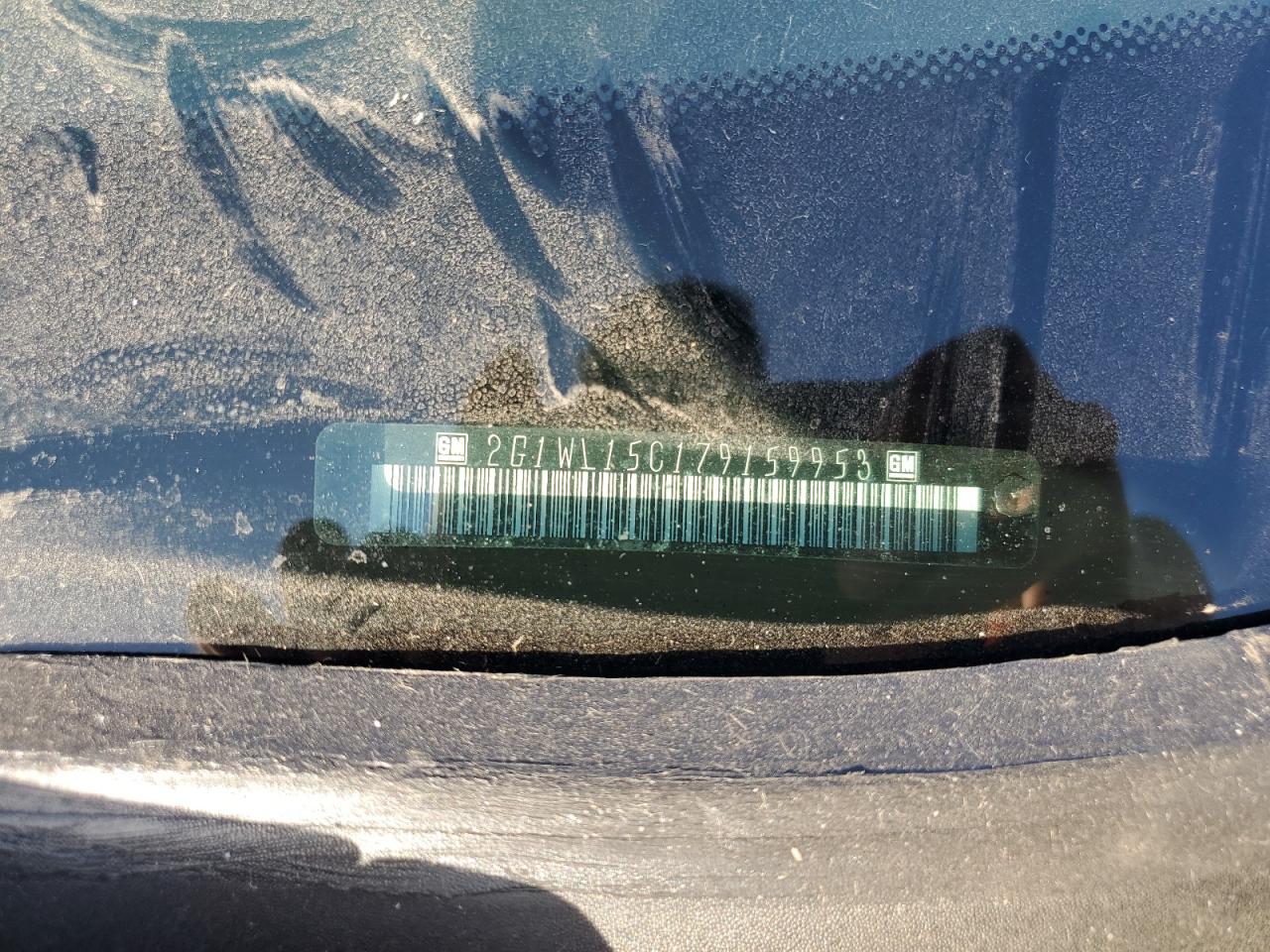 2007 Chevrolet Monte Carlo Ss VIN: 2G1WL15C179159953 Lot: 84398685