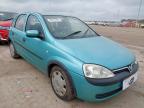 2003 VAUXHALL CORSA CLUB 16V  for sale at Copart PETERLEE