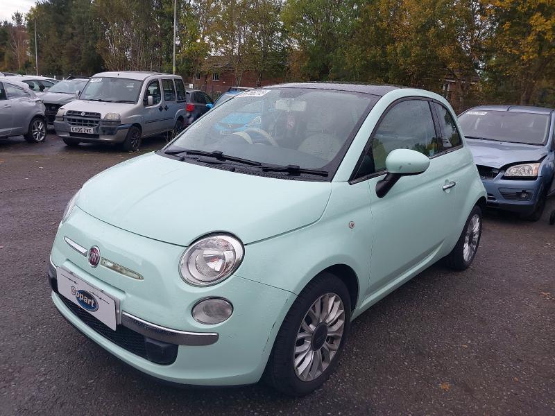 2014 FIAT 500 1.2 LOUNGE 3DR [START STOP] for sale at Copart GLOUCESTER