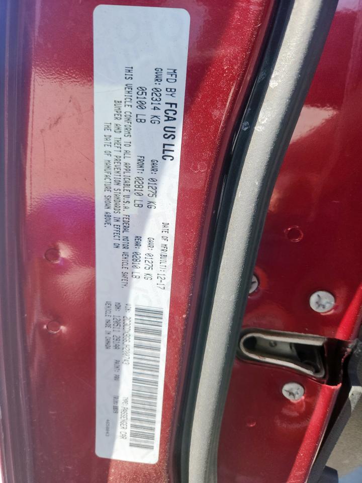 2018 Dodge Charger Sxt VIN: 2C3CDXBG6JH200743 Lot: 84044385