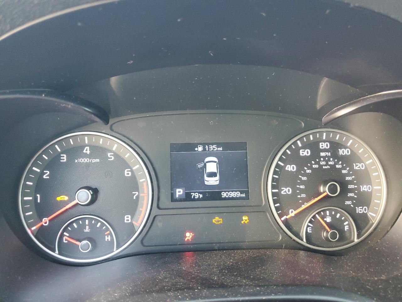 2019 Kia Optima Lx VIN: 5XXGT4L38KG352733 Lot: 86591585