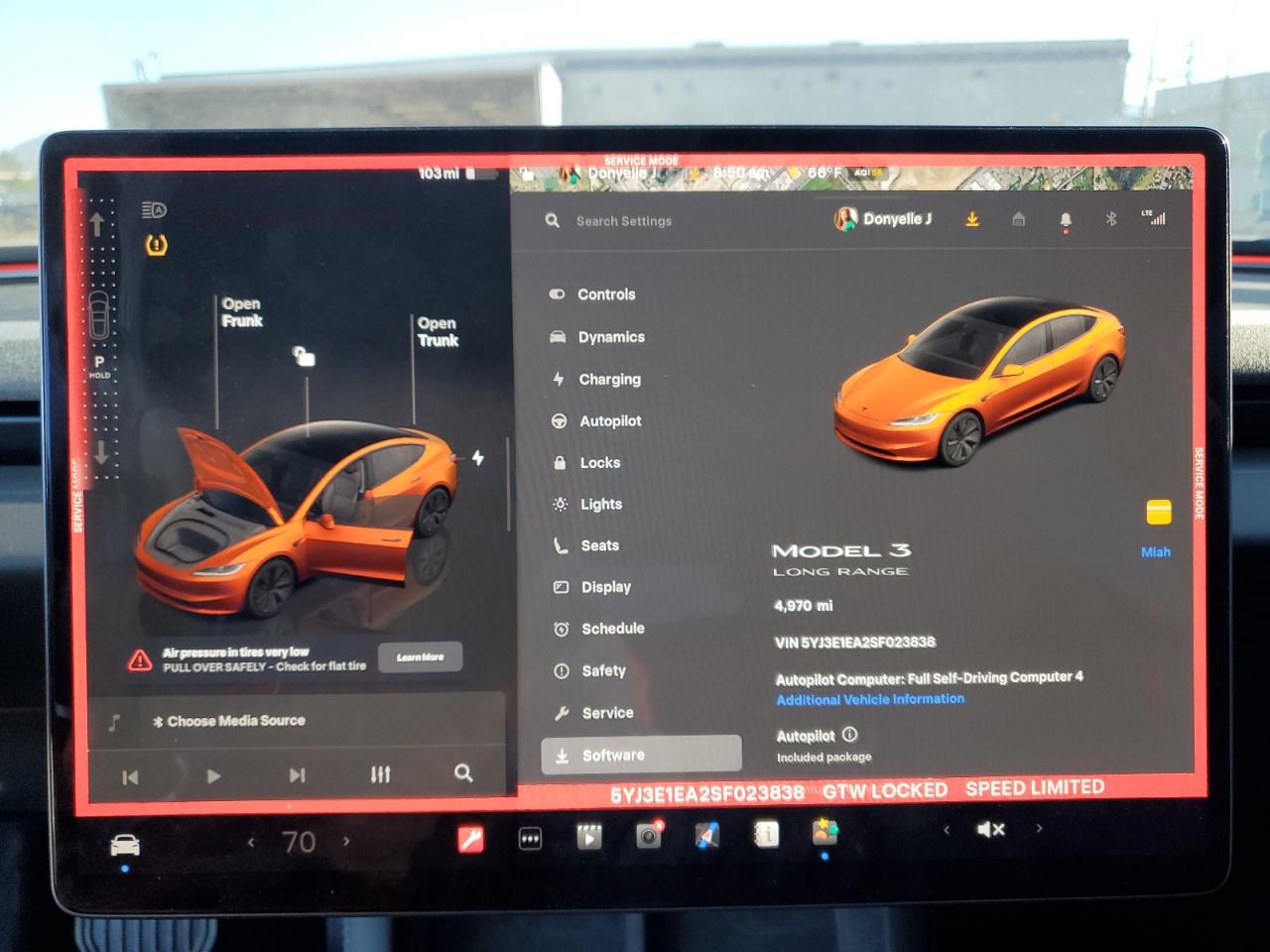 2025 Tesla Model 3 VIN: 5YJ3E1EA2SF023838 Lot: 87193595