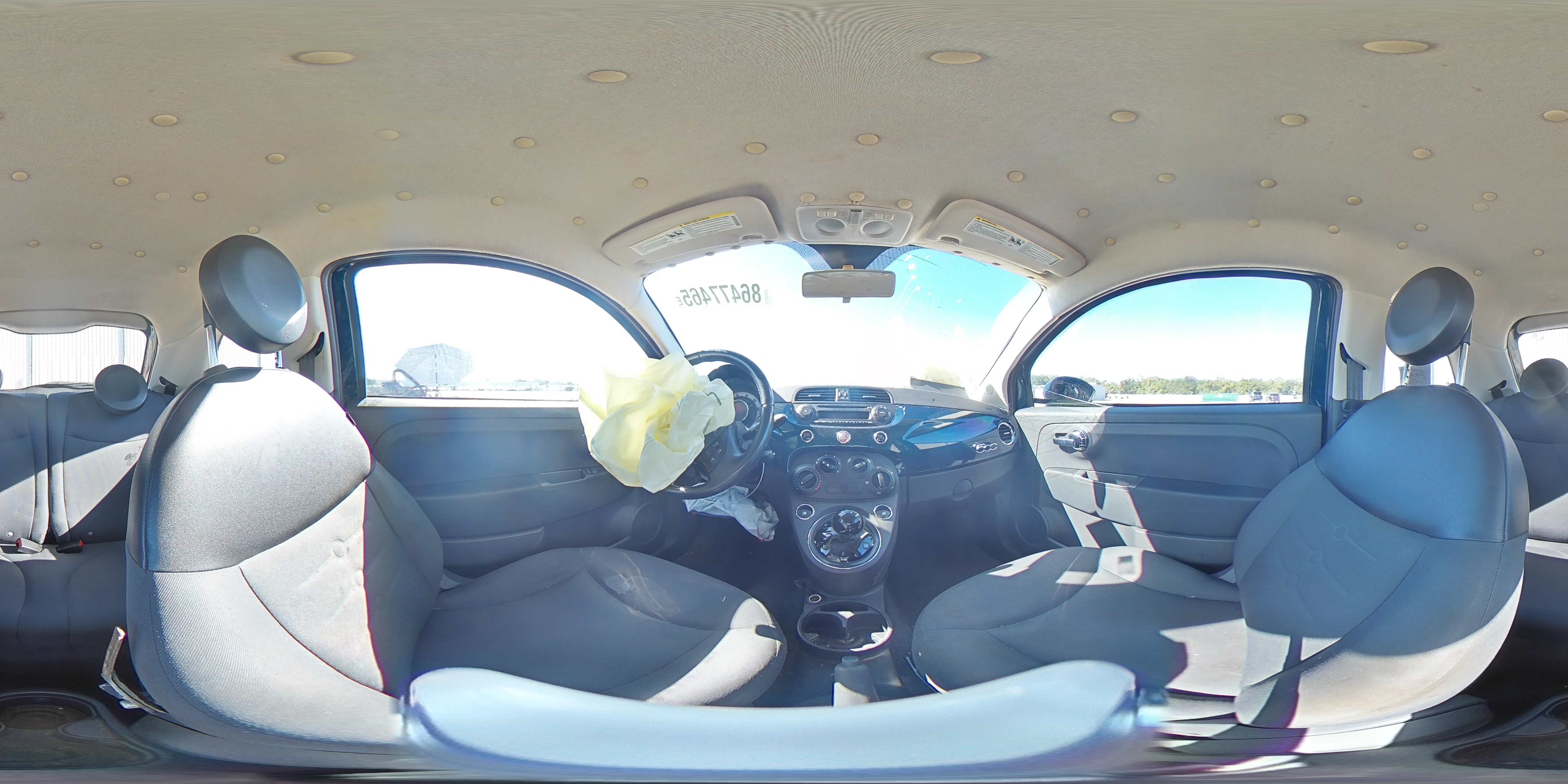 2013 Fiat 500 Pop VIN: 3C3CFFAR8DT746074 Lot: 86477465