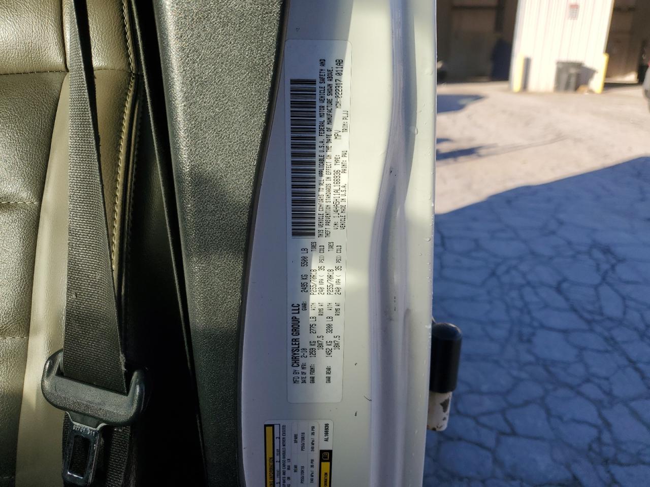 2010 Jeep Wrangler Unlimited Sahara VIN: 1J4HA5H11AL166936 Lot: 82309995