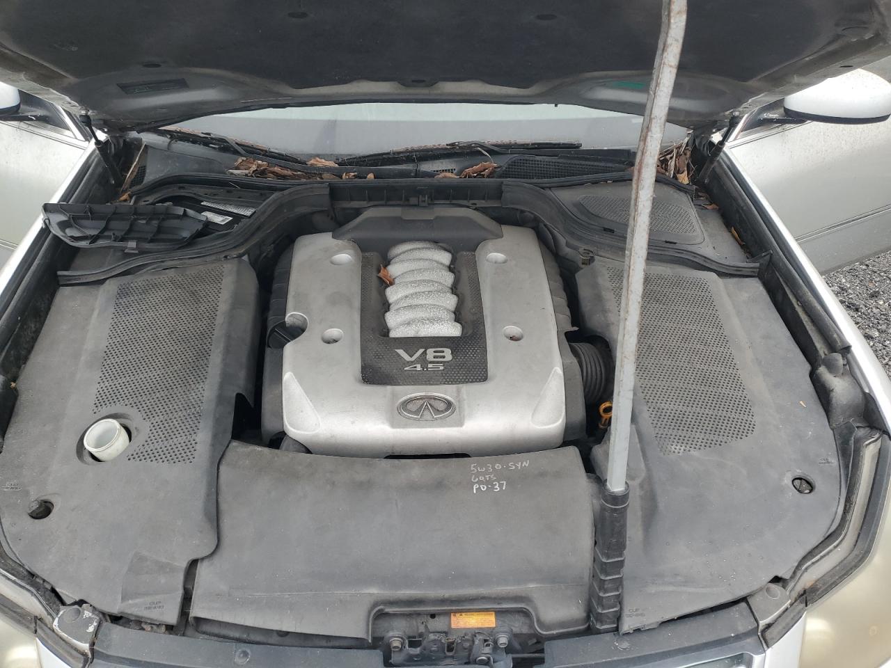 2008 Infiniti M45 Base VIN: JNKBY01E08M500867 Lot: 90984115