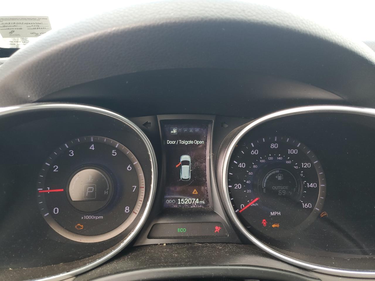 2014 Hyundai Santa Fe Gls VIN: KM8SRDHF0EU042601 Lot: 82384485