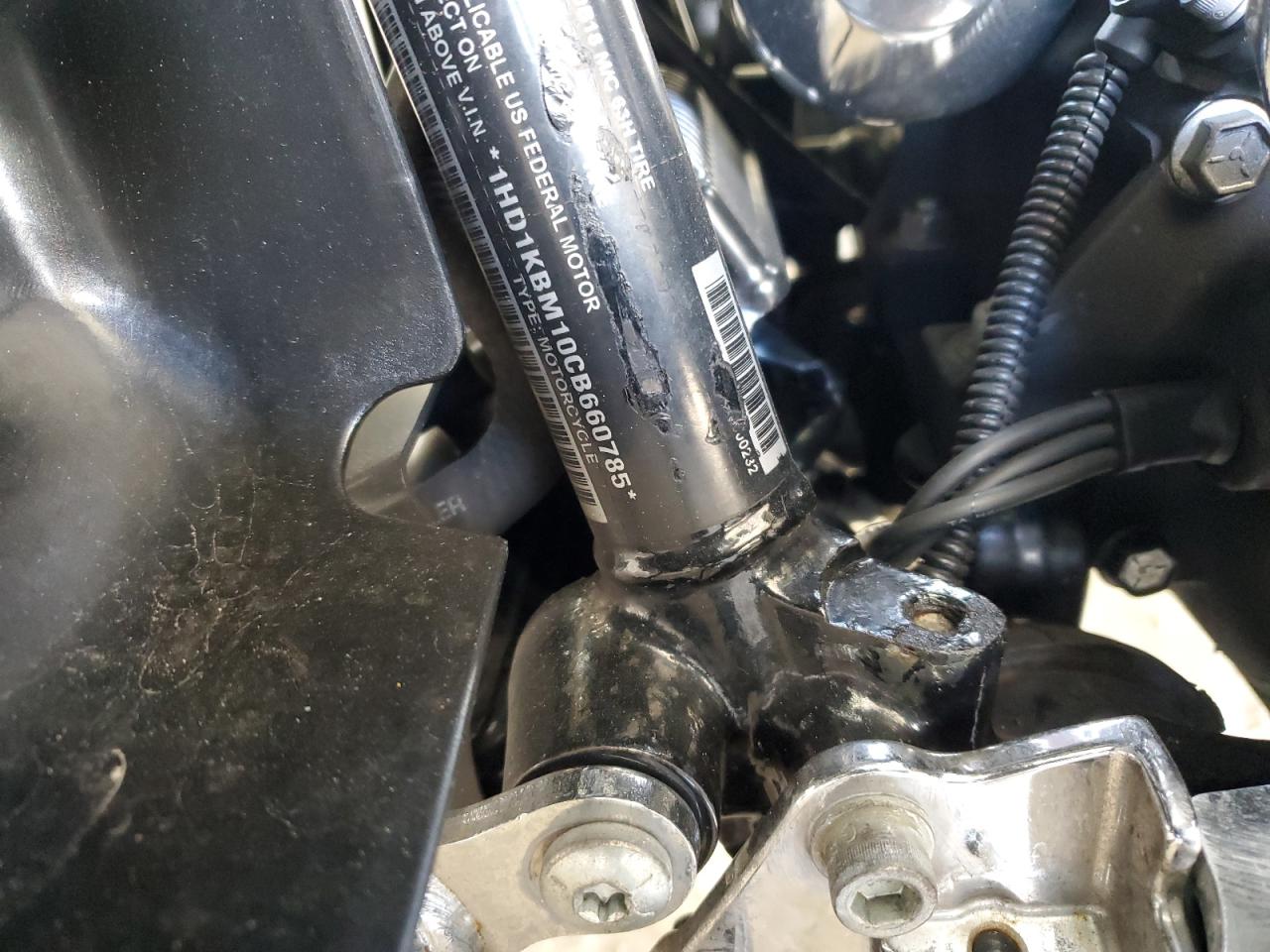 2012 Harley-Davidson Flhx Street Glide VIN: 1HD1KBM10CB660785 Lot: 90360145