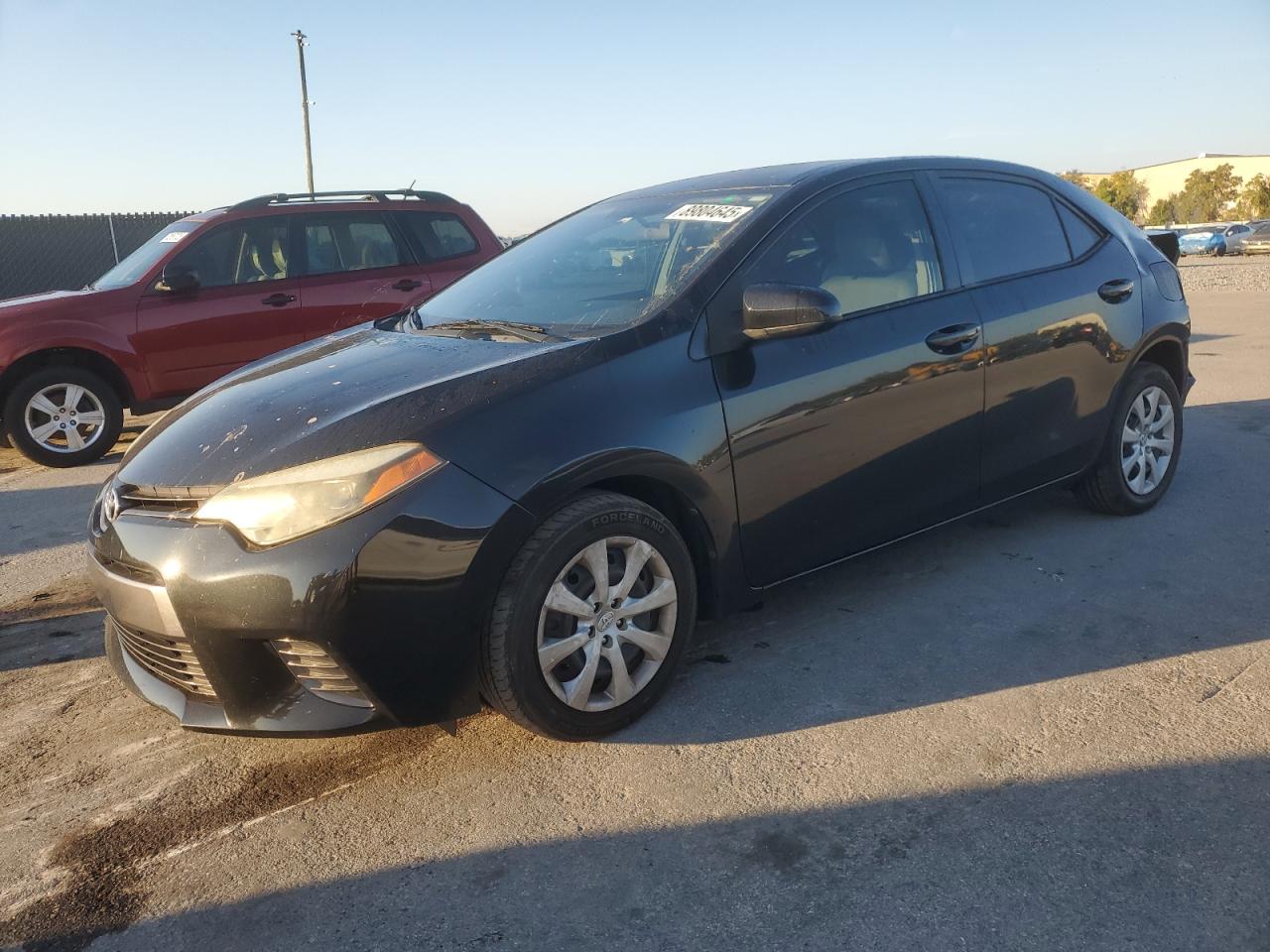 2016 Toyota Corolla L black null gas 2T1BURHE2GC665094 photo #1