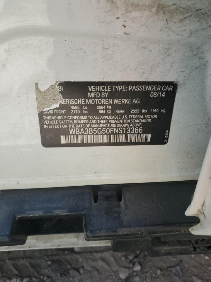 2015 BMW 328 Xi Sulev VIN: WBA3B5G50FNS13366 Lot: 85286605