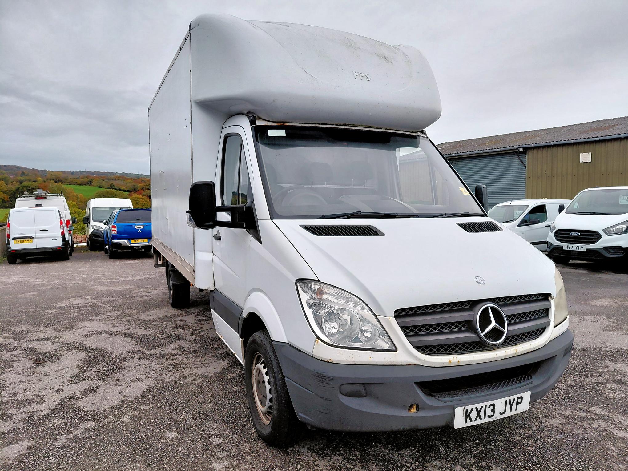 2013 MERCEDES-BENZ SPRINTER 3.5T CHASSIS CAB AUTO for sale at Copart CHESTER