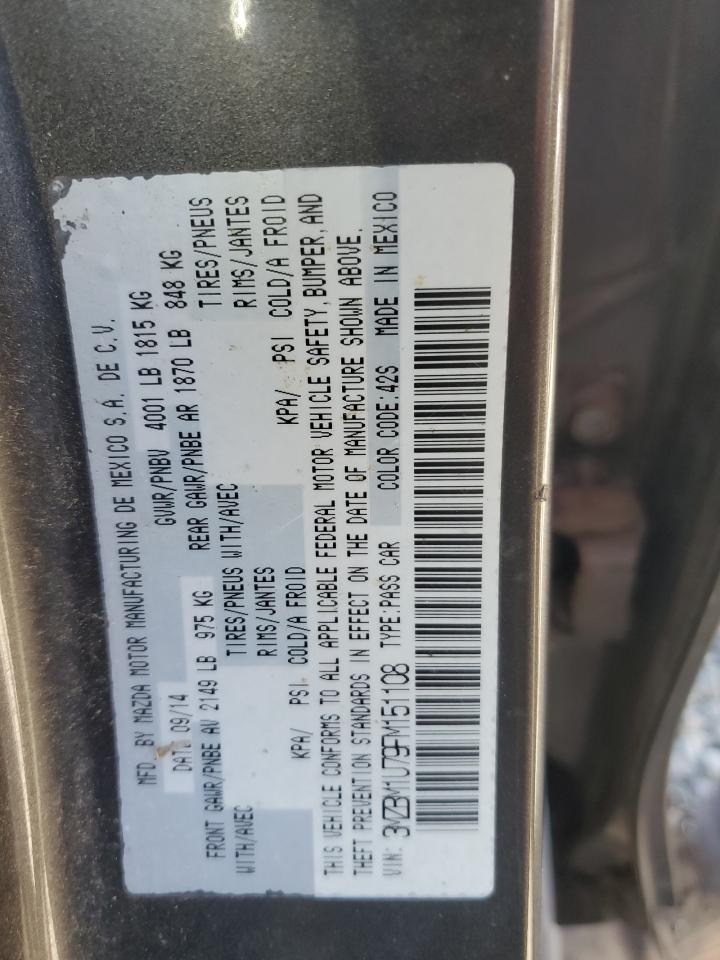 2015 Mazda 3 Sport VIN: 3MZBM1U79FM151108 Lot: 85780795