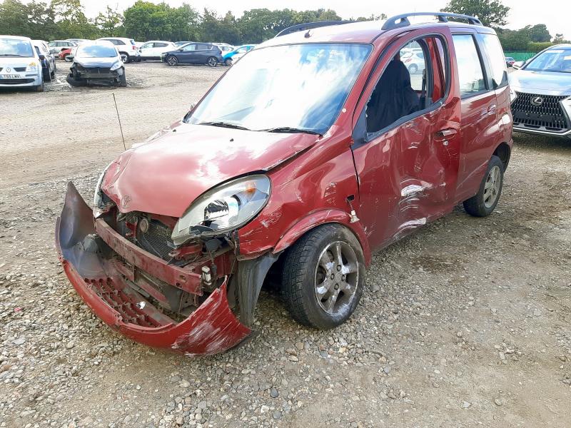2001 TOYOTA YARIS VERSO 1.3 16V VVTI GLS 5DR AUTO for sale at Copart COLCHESTER