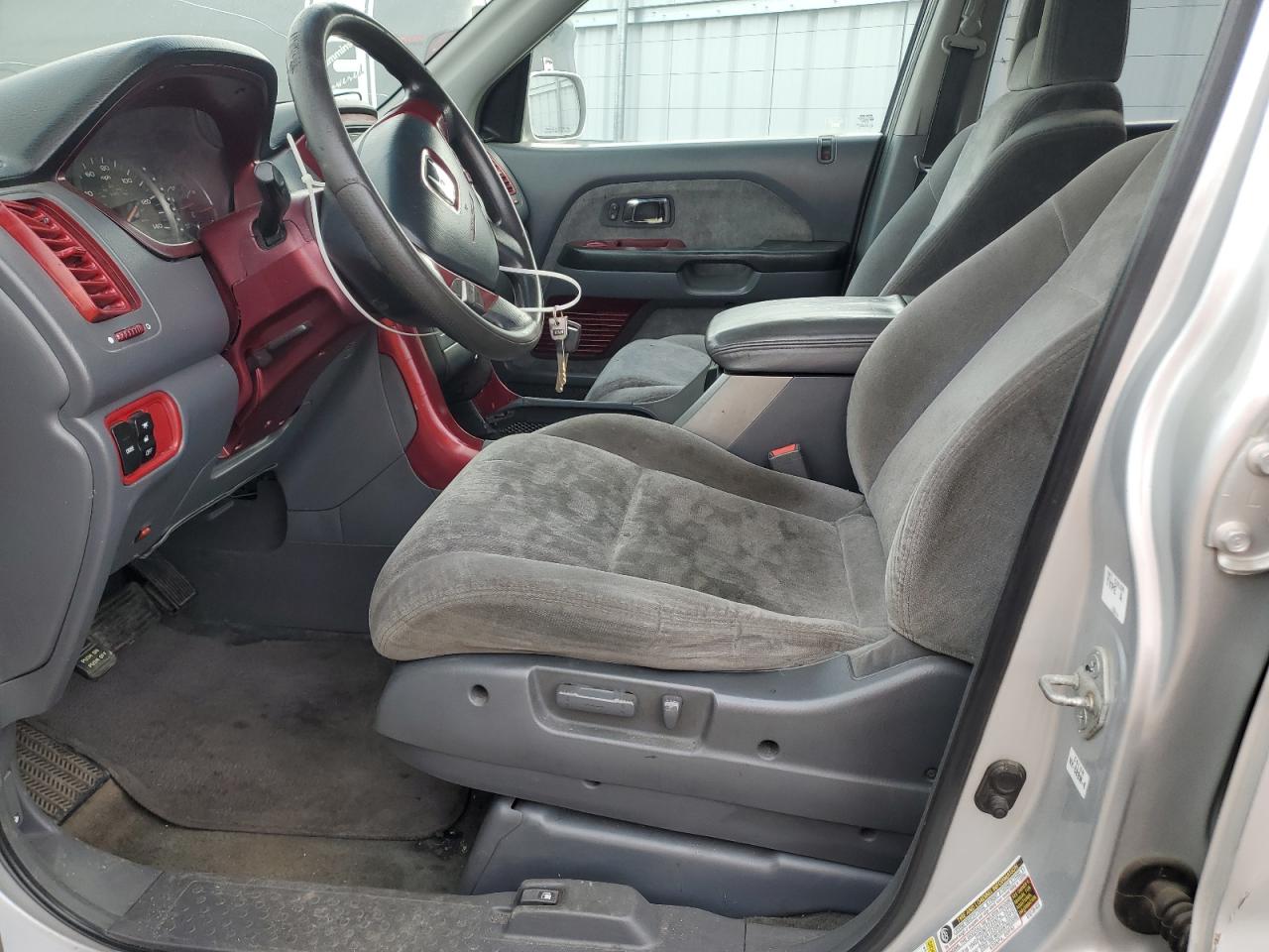 2005 Honda Pilot Ex VIN: 2HKYF18475H509155 Lot: 63190065