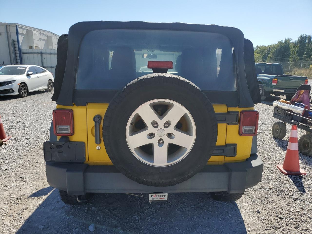 2011 Jeep Wrangler Sport VIN: 1J4AA2D19BL545206 Lot: 81553815