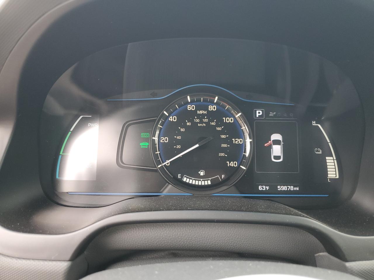 2019 Hyundai Ioniq Blue VIN: KMHC65LC4KU140106 Lot: 86242545