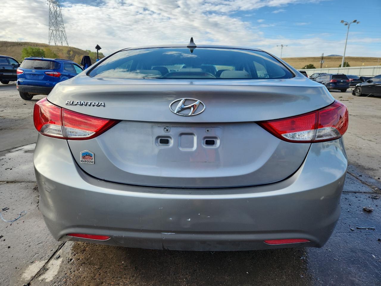 2013 Hyundai Elantra Gls VIN: KMHDH4AE9DU993892 Lot: 84064885