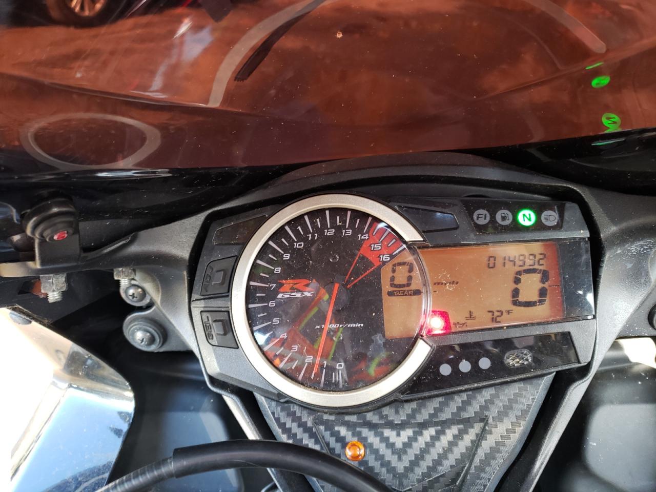 2013 Suzuki Gsx-R750 VIN: JS1GR7MA1D2100144 Lot: 89535845