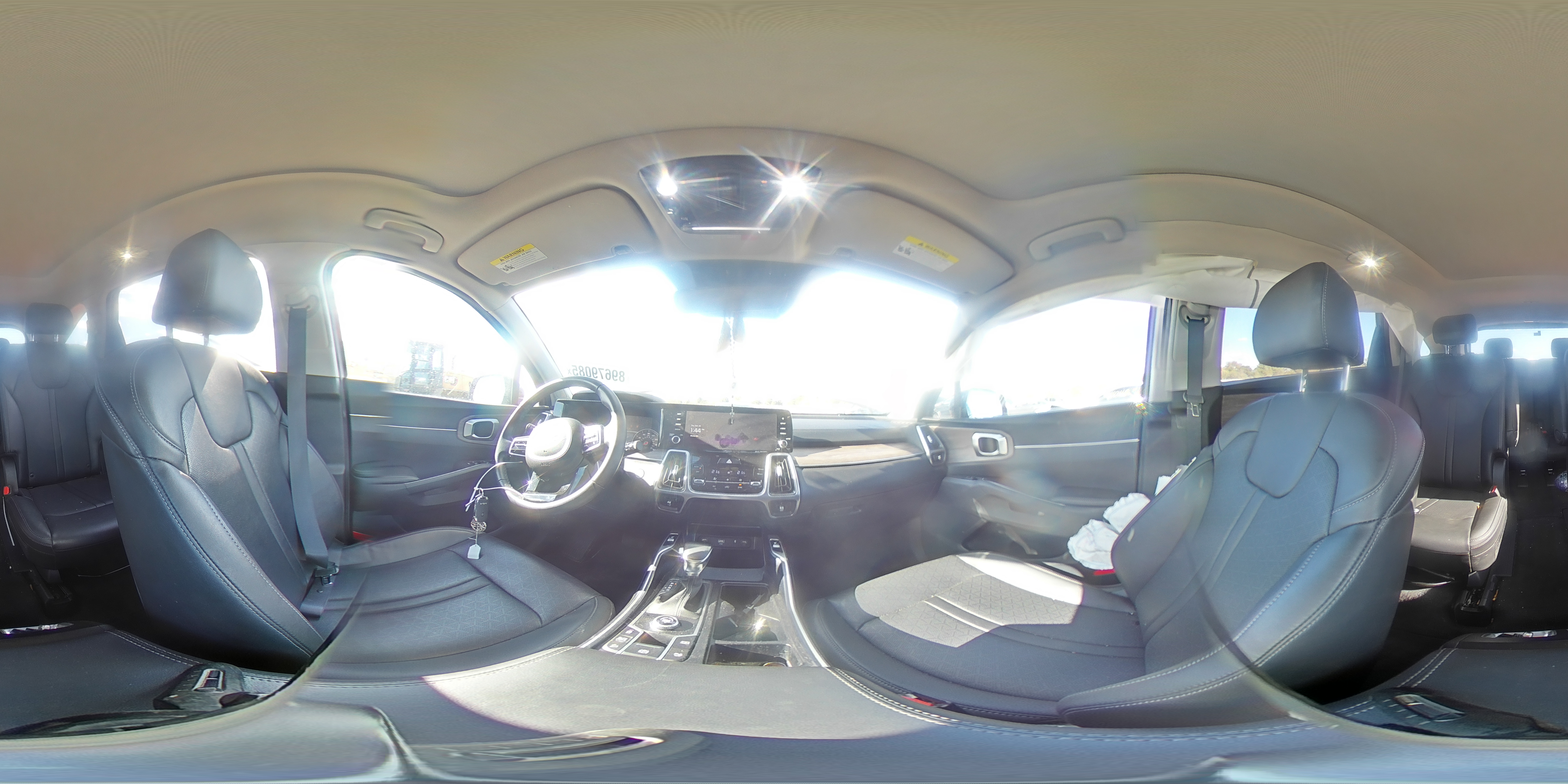 2022 Kia Sorento Ex VIN: 5XYRH4LFXNG130117 Lot: 89679085