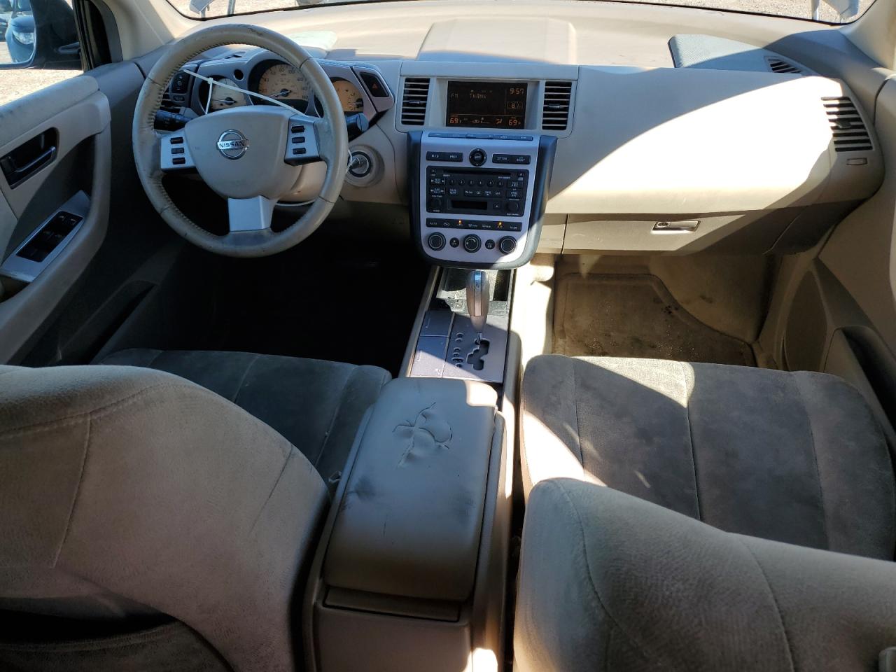 2005 Nissan Murano Sl VIN: JN8AZ08T95W324226 Lot: 86153425