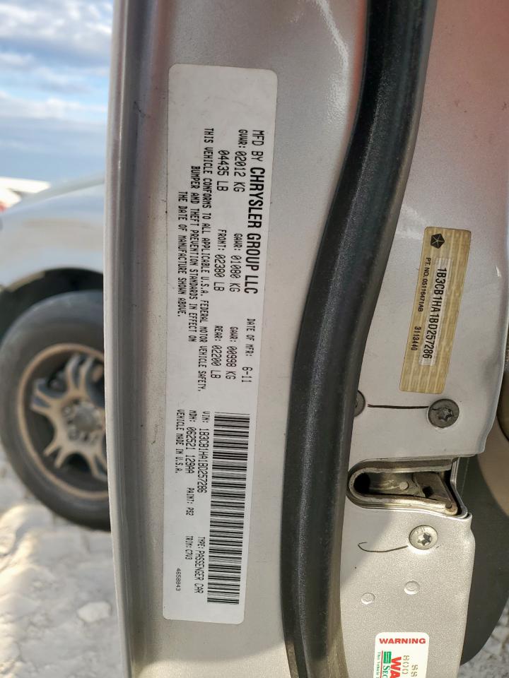 2011 Dodge Caliber VIN: 1B3CB1HA1BD257286 Lot: 81965175